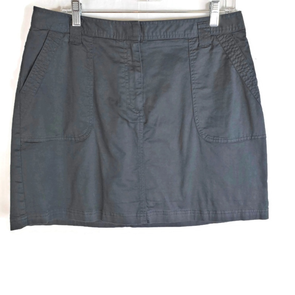 Josephine Chaus Skort Size 12 Solid Black